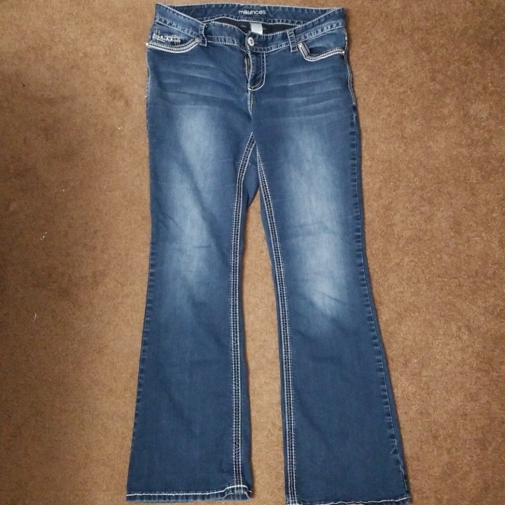 Maurices blinged jeans